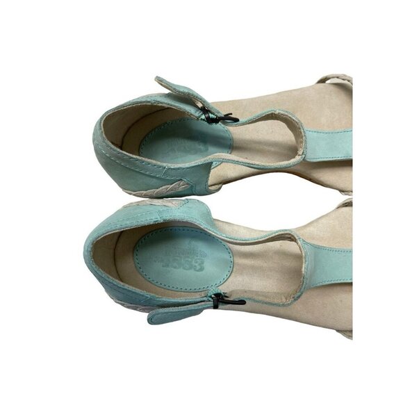 Wolverine No. 1883 Womens "Tilly" Wedge Sandals Braided Size 10 EUC - Picture 3 of 7